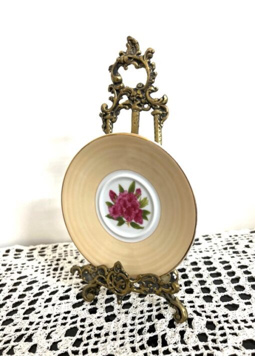 بشقاب دیوارکوب طرح گل قطر 12 کد 1