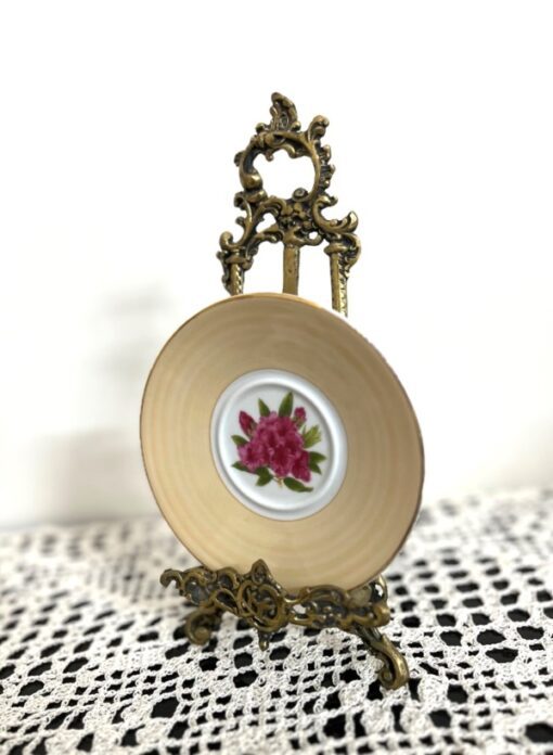 بشقاب دیوارکوب طرح گل قطر 12 کد 1