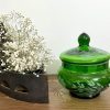 شکلات خوری سبز شیشه ای