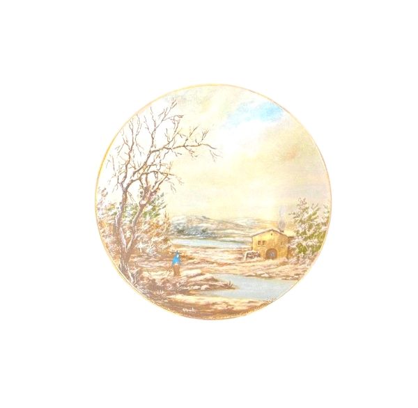 بشقاب دیوارکوب منظره ۲| کوچک