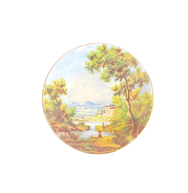 بشقاب دیوارکوب منظره | کوچک