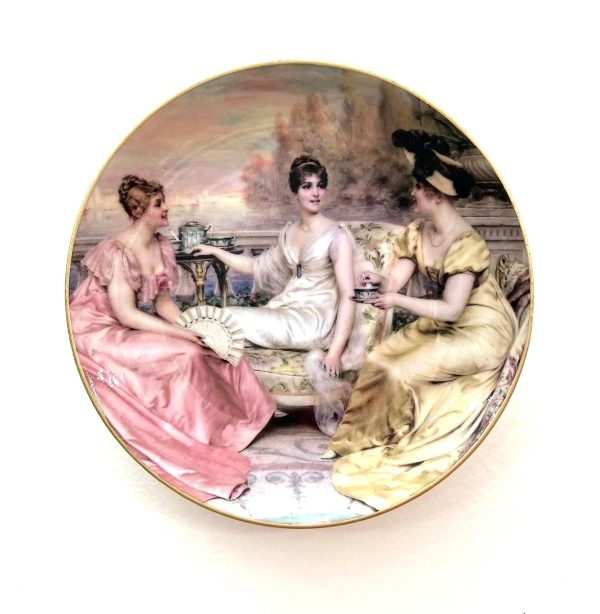 بشقاب دیوارکوب طرح کلاسیک کد 5