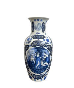 گلدان قلم آبی