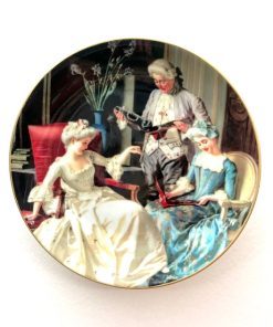 بشقاب دیوارکوب طرح کلاسیک کد 6