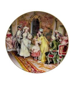 بشقاب دیوارکوب طرح کلاسیک کد 1 قطر 26