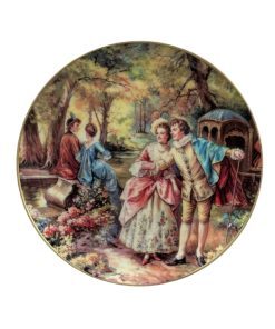 بشقاب دیوارکوب طرح کلاسیک کد 3 قطر 26