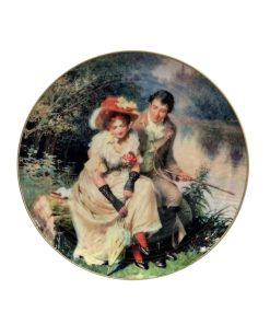 بشقاب دیوارکوب طرح کلاسیک کد 2 قطر 26