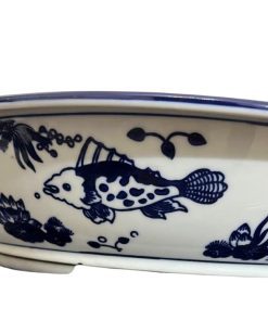 قدح چینی قلم آبی