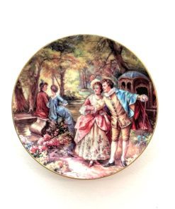 بشقاب دیوارکوب طرح کلاسیک قطر 19 کد 15