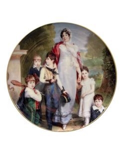 بشقاب دیوارکوب طرح کلاسیک کد 10 قطر 26