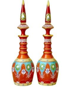 تنگ نیزه ای طرح قدیمی قرمز کد 1