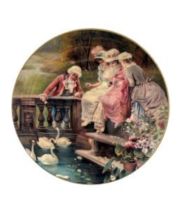 بشقاب دیوارکوب طرح کلاسیک قطر 26 کد 34