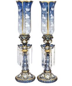 شمعدان لاله شیشه ای