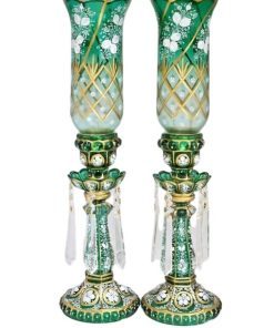 شمعدان لاله شیشه ای