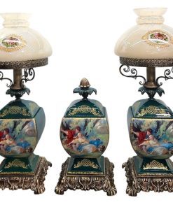 آباژور چینی مدل فانوسی | ست