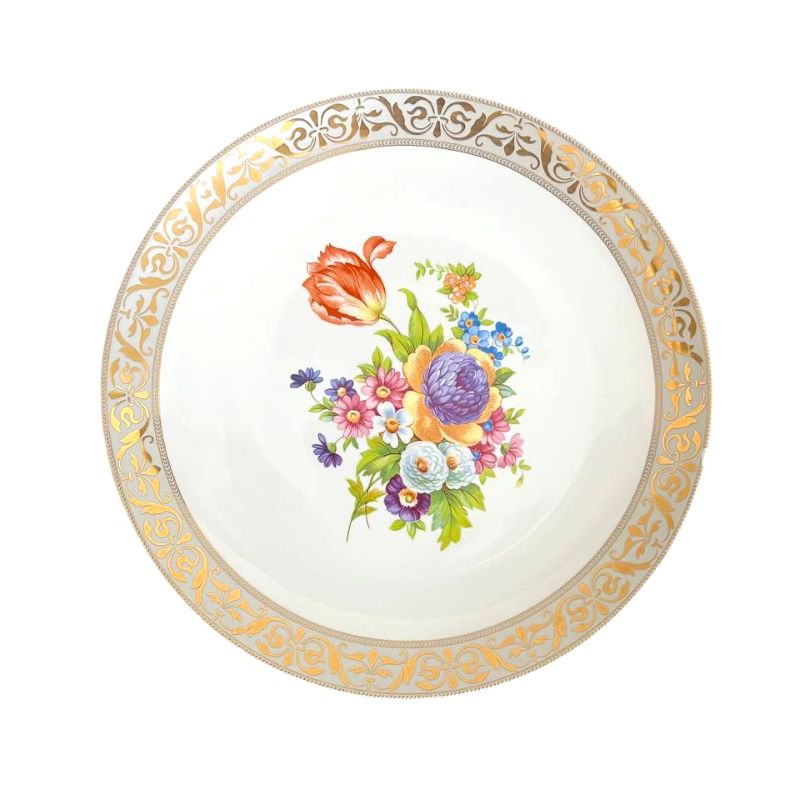 بشقاب دیوارکوب طرح گل کد 5