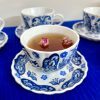 سرویس چای خوری قلم آبی