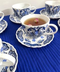 سرویس چای خوری قلم آبی