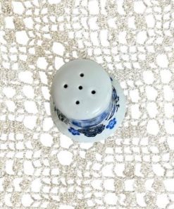 نمکدان چینی قلم آبی