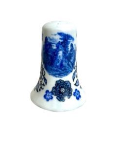 نمکدان چینی قلم آبی