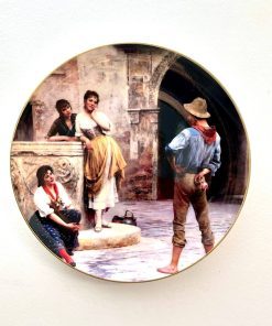 بشقاب دیوارکوب طرح کلاسیک قطر 26 کد 39