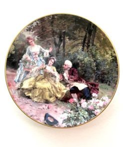 بشقاب دیوارکوب طرح کلاسیک قطر 19 کد 22