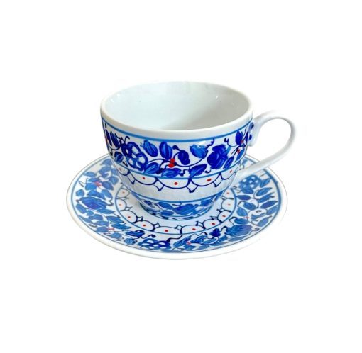 سرویس چای خوری قلم آبی گردنر قدیمی