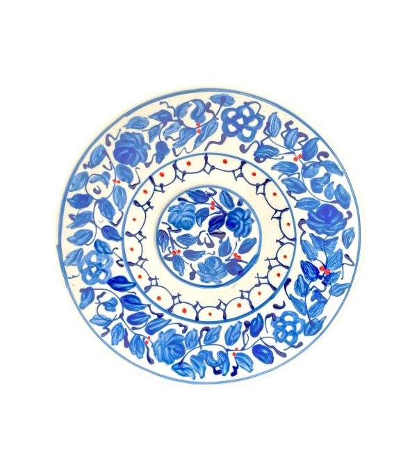 سرویس چای خوری قلم آبی گردنر قدیمی