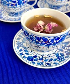سرویس چای خوری قلم آبی گردنر قدیمی