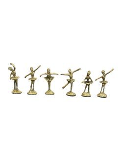 مجسمه بالرین برنجی 6 عددی