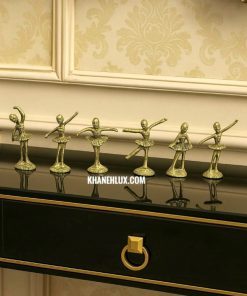 مجسمه بالرین برنجی 6 عددی