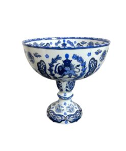 ظرف پایه دار قلم آبی